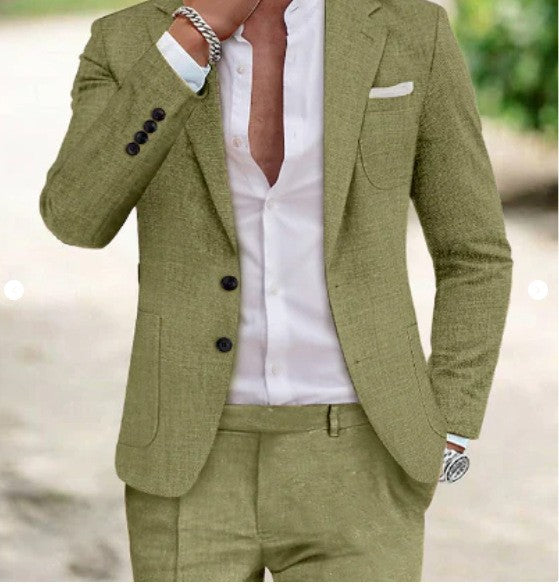 WISEMERE™ | Men's Two-Piece Wedding Suit