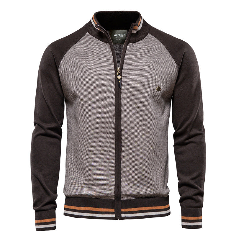 WISEMERE™ | Zip-Up Knit Jacket
