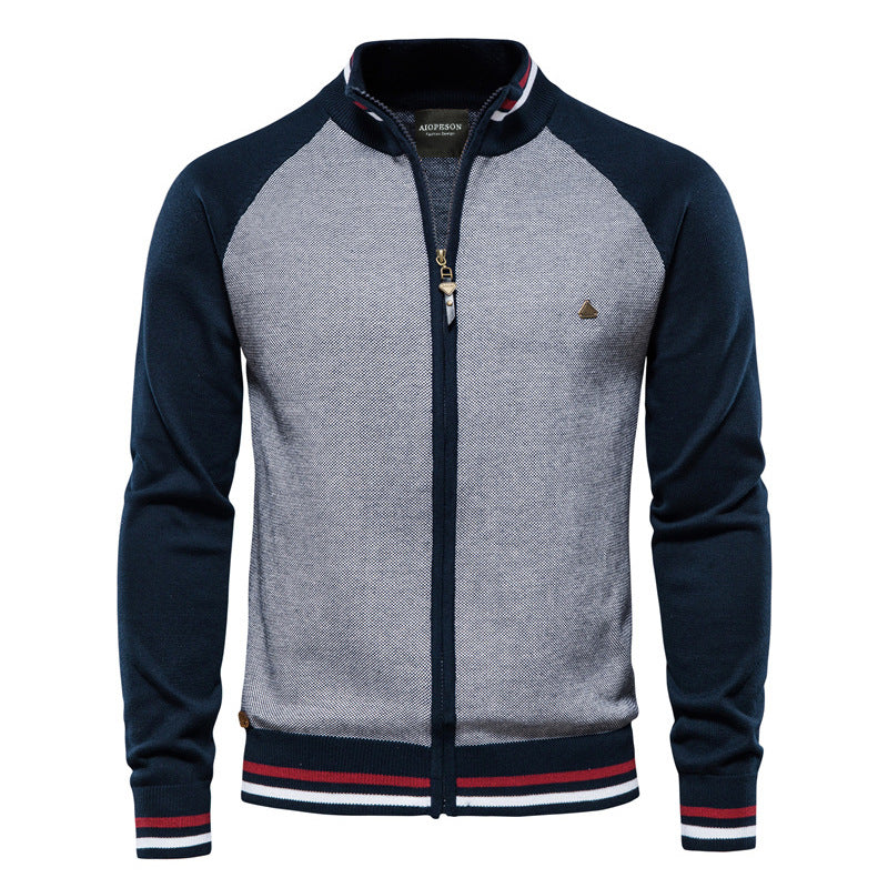 WISEMERE™ | Zip-Up Knit Jacket