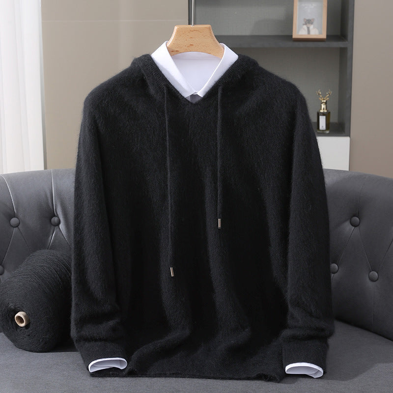 WISEMERE | WOOL BLEND HOODIE FOR MEN