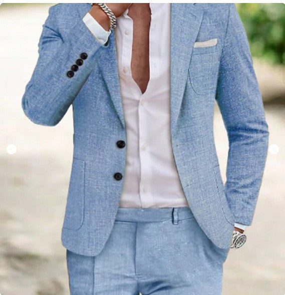 WISEMERE™ | Men's Two-Piece Wedding Suit