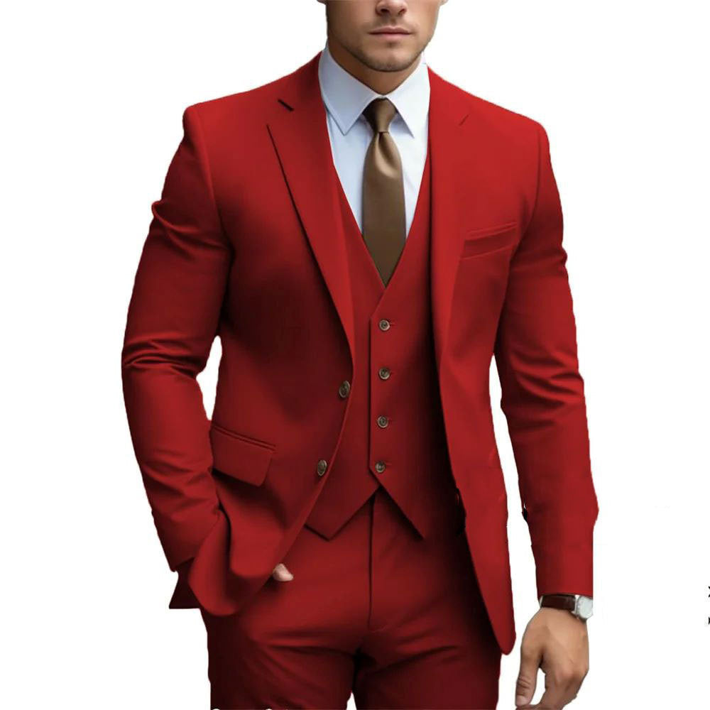 WISEMERE™ | Men's Waistcoat & Blazer Suit