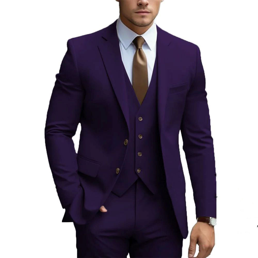 WISEMERE™ | Men's Waistcoat & Blazer Suit
