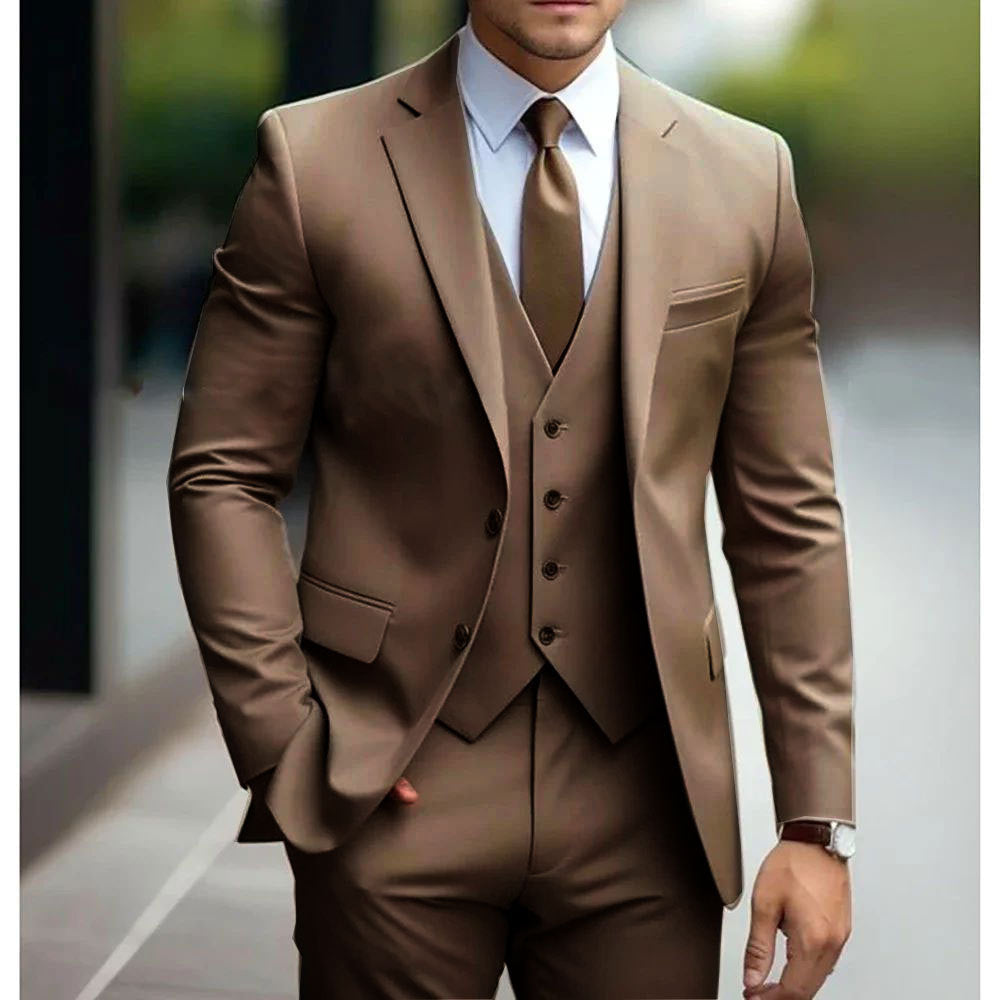 WISEMERE™ | Men's Waistcoat & Blazer Suit