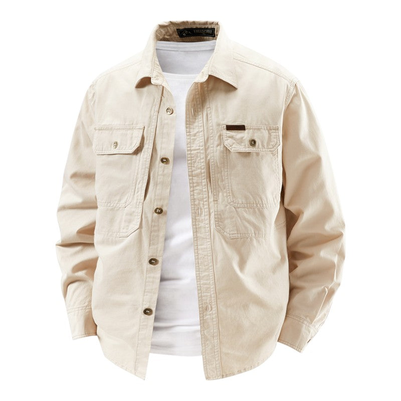 AVANOAH | LONG SLEEVE UTILITY SHIRT FOR MEN