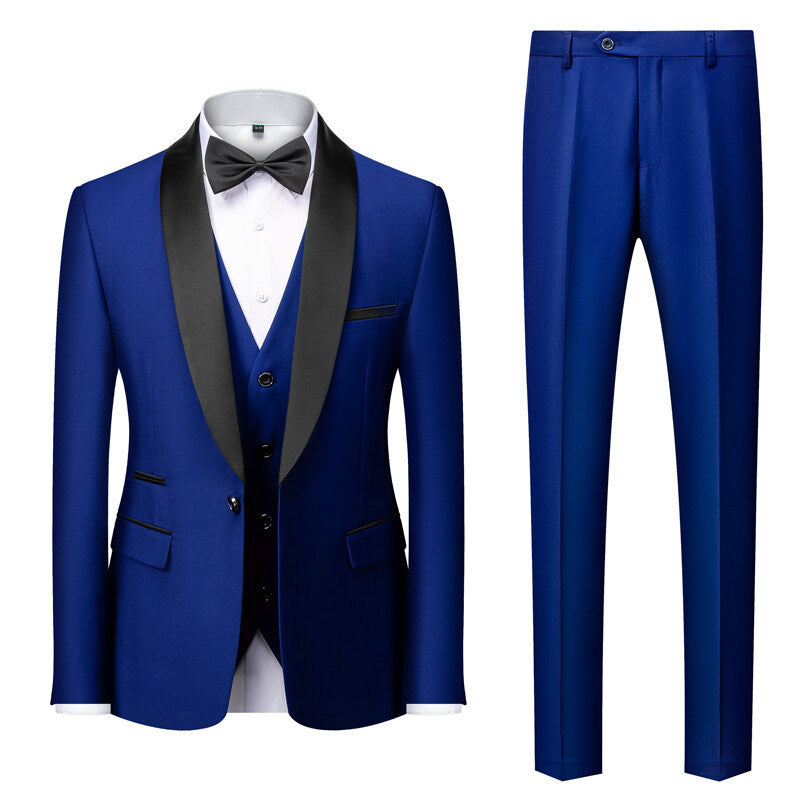 WISEMERE™ | Men's Satin-Trim Evening Tuxedo
