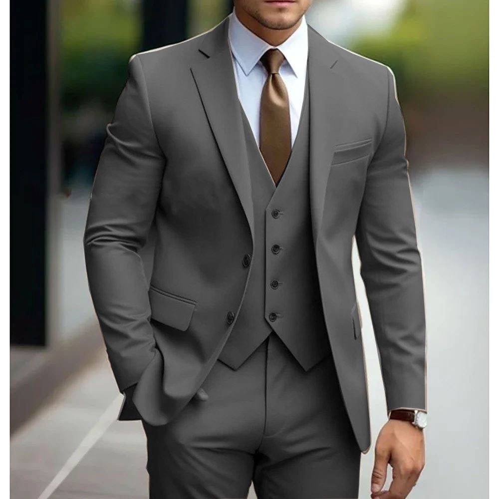 WISEMERE™ | Men's Waistcoat & Blazer Suit