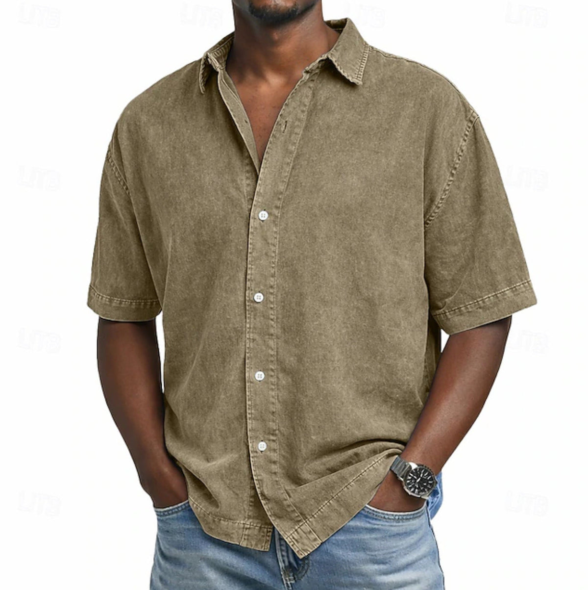 WISEMERE™ | Men's Acid Wash Shirt