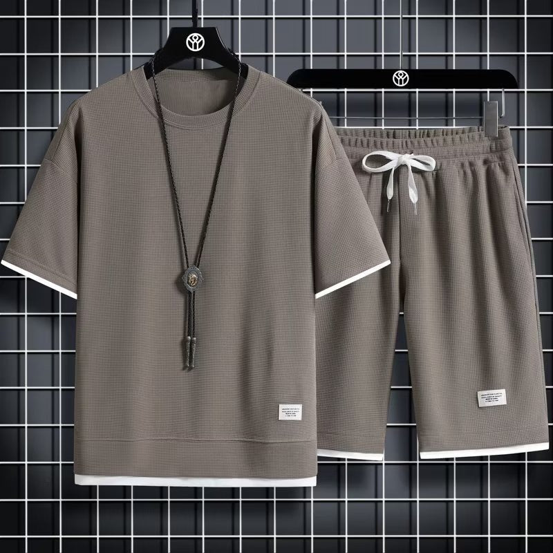 WISEMERE™ | Men's Tee Shorts Set