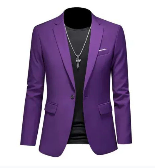 WISEMERE™ | Men's Skinny-Fit Woven Blazer
