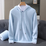 WISEMERE | WOOL BLEND HOODIE FOR MEN