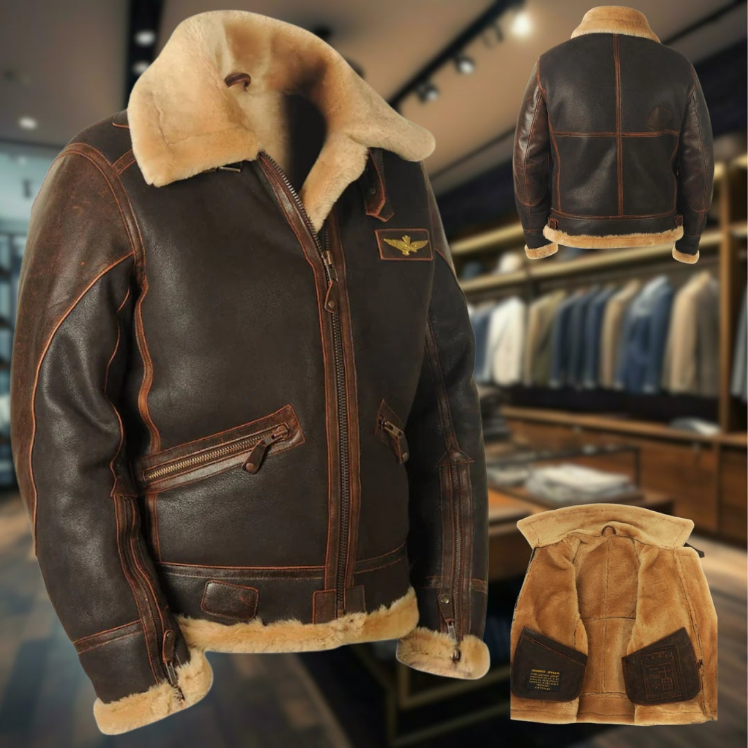 WISEMERE | CLASSIC AVIATOR JACKET FOR MEN