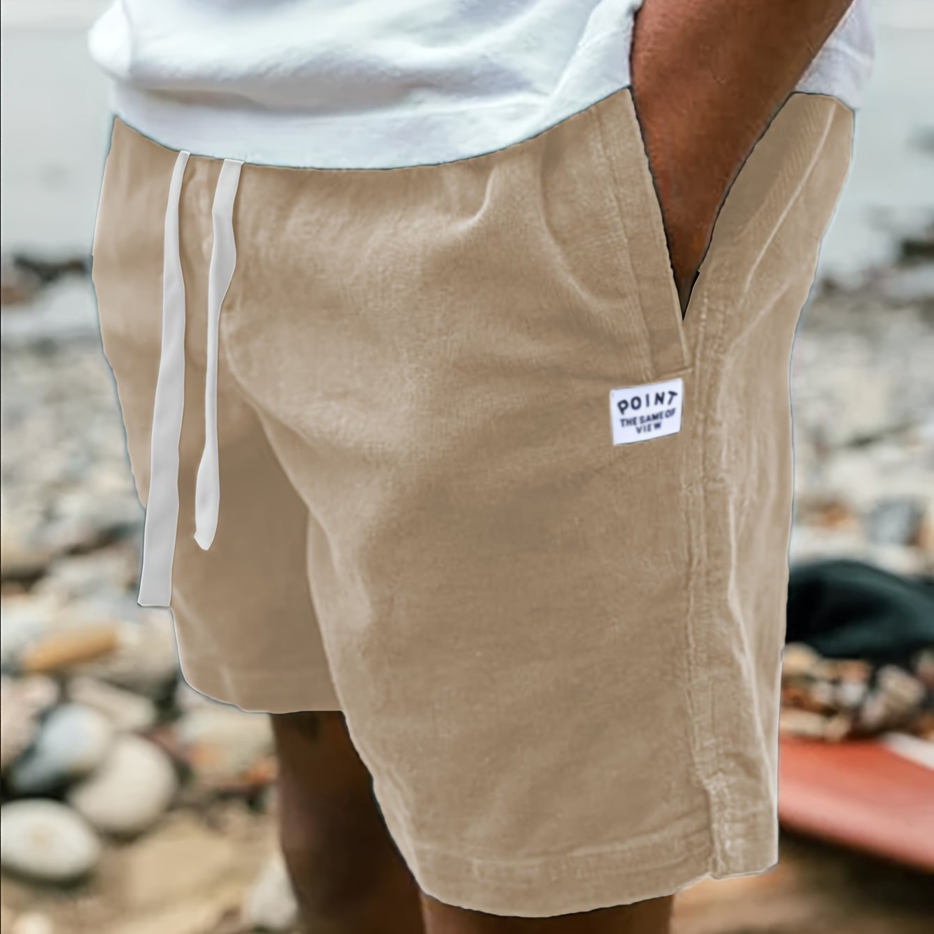 WISEMERE™ | Ribbed Drawstring Shorts