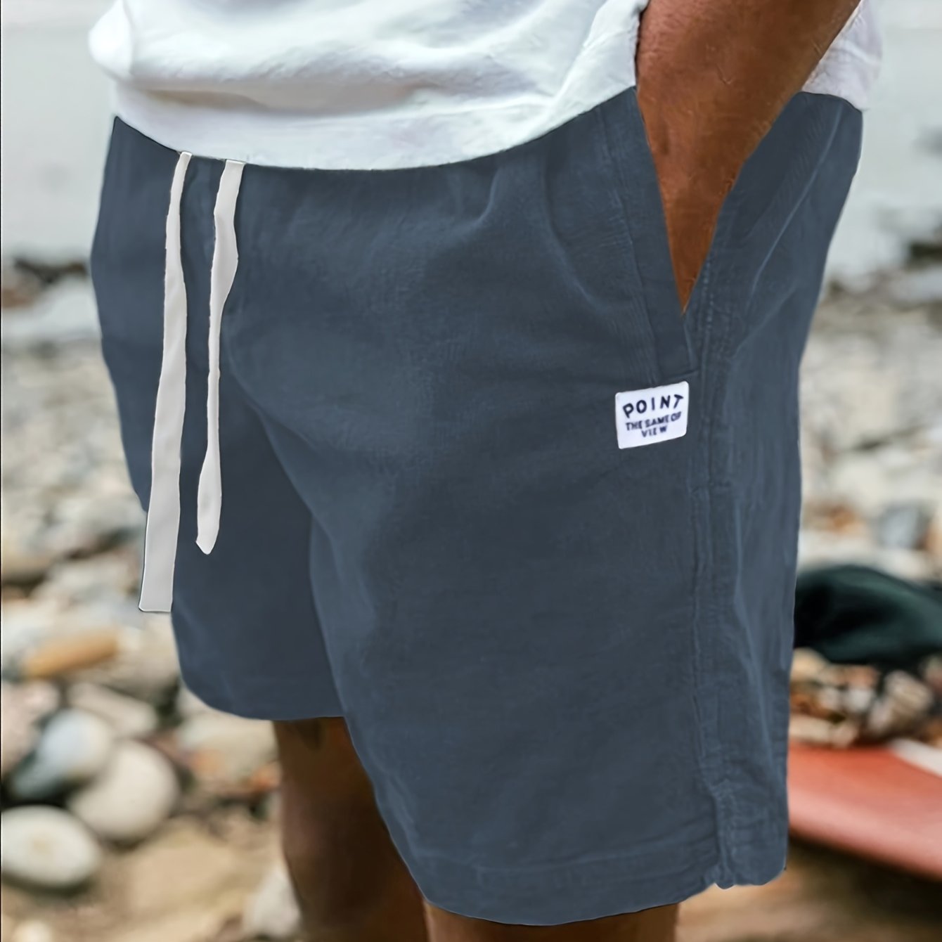 WISEMERE™ | Ribbed Drawstring Shorts