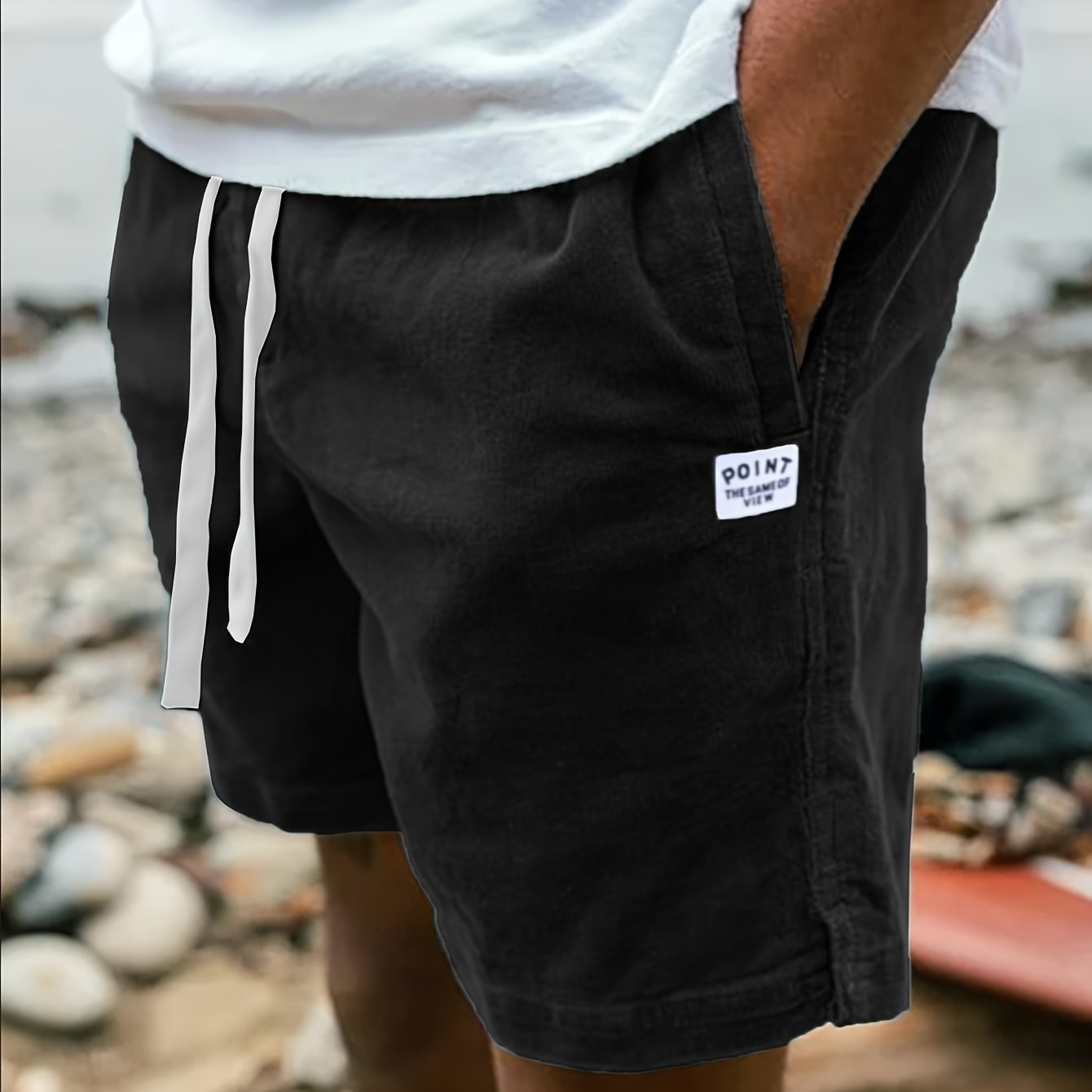 WISEMERE™ | Ribbed Drawstring Shorts