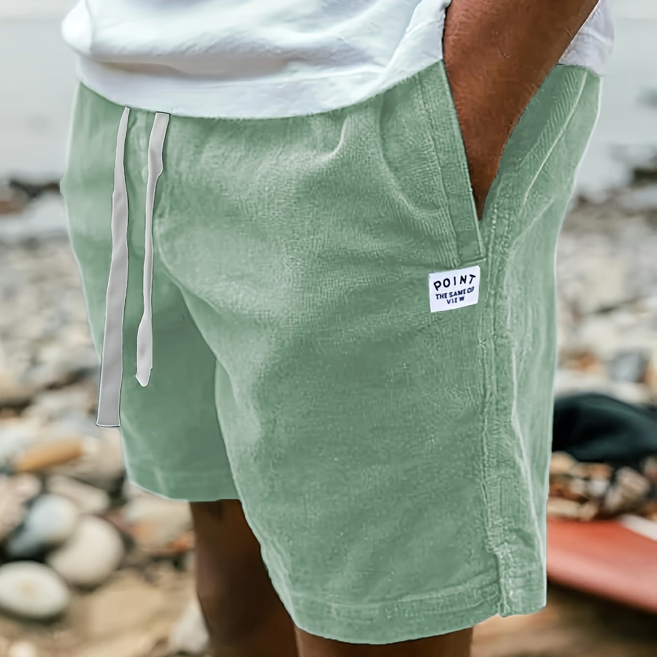 WISEMERE™ | Ribbed Drawstring Shorts