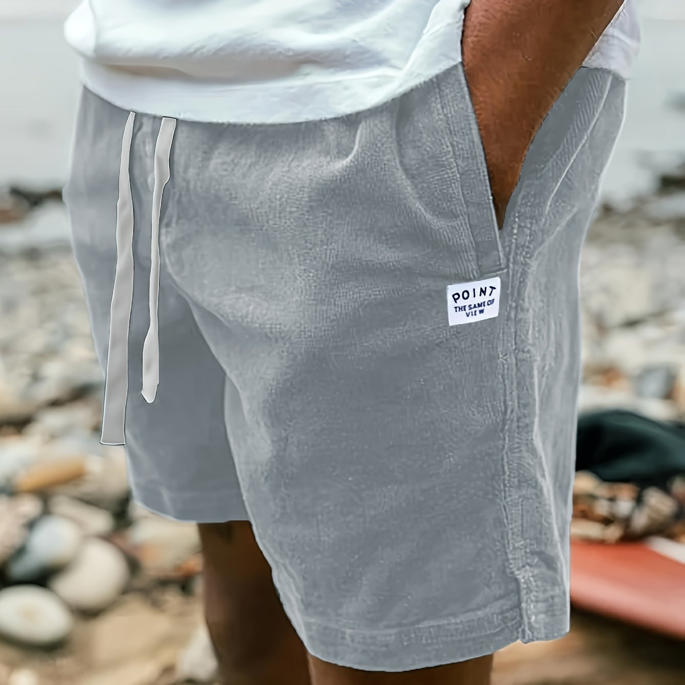 WISEMERE™ | Ribbed Drawstring Shorts