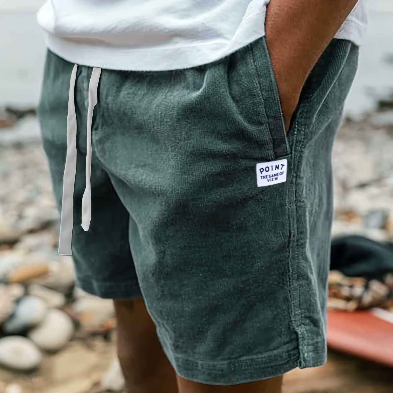 WISEMERE™ | Ribbed Drawstring Shorts