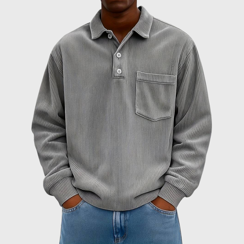 AVANOAH | LONG SLEEVE CORDUROY SHIRT FOR MEN