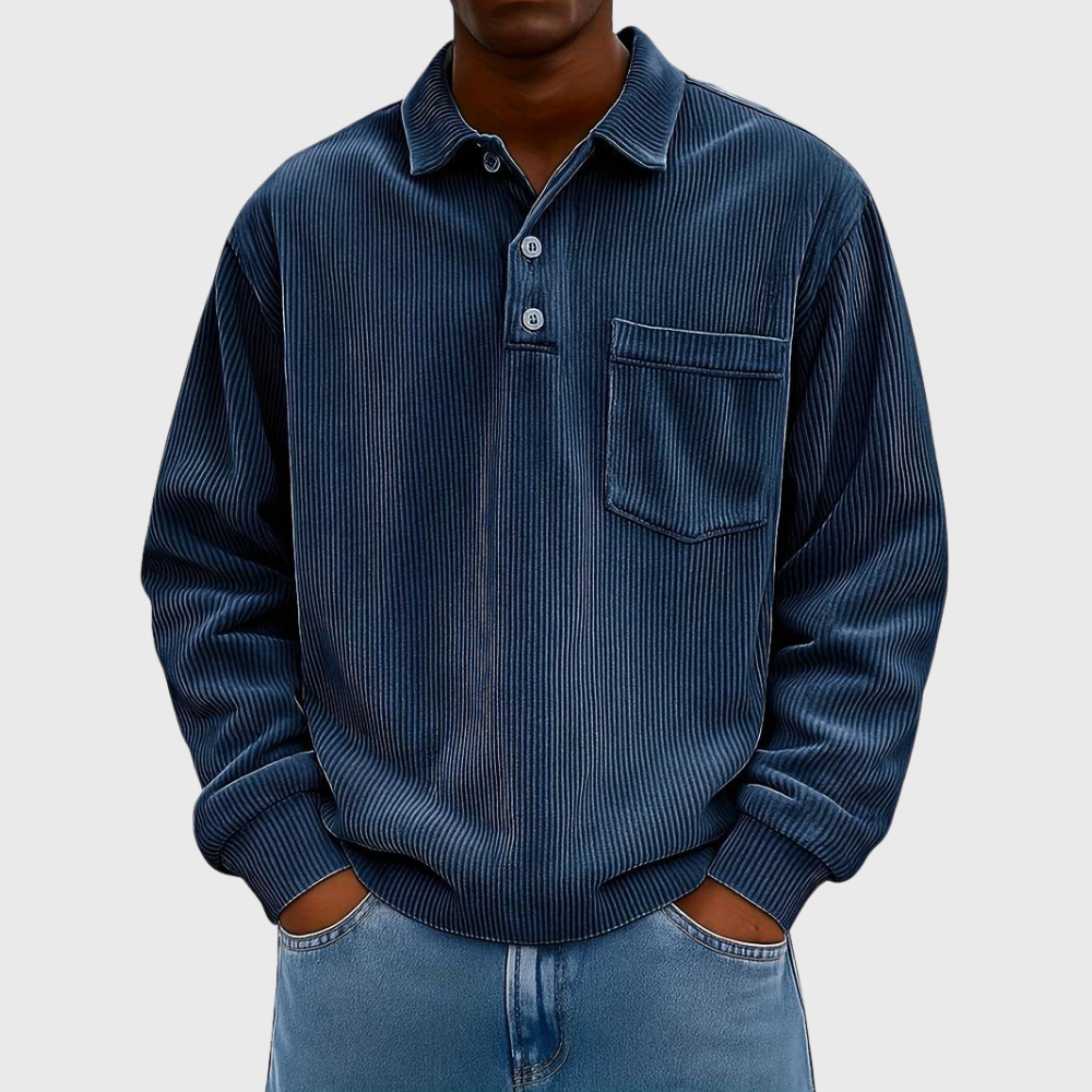 AVANOAH | LONG SLEEVE CORDUROY SHIRT FOR MEN