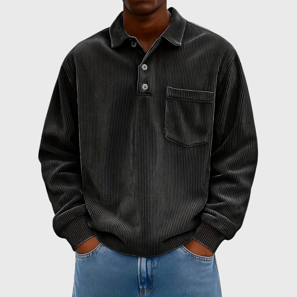 AVANOAH | LONG SLEEVE CORDUROY SHIRT FOR MEN