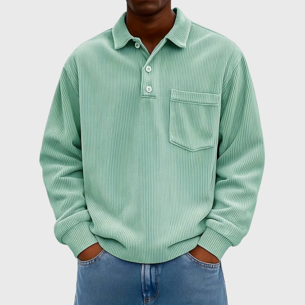 AVANOAH | LONG SLEEVE CORDUROY SHIRT FOR MEN