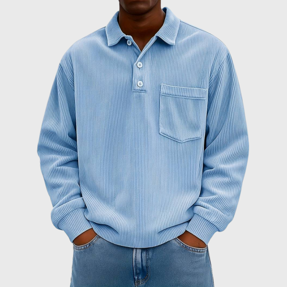AVANOAH | LONG SLEEVE CORDUROY SHIRT FOR MEN