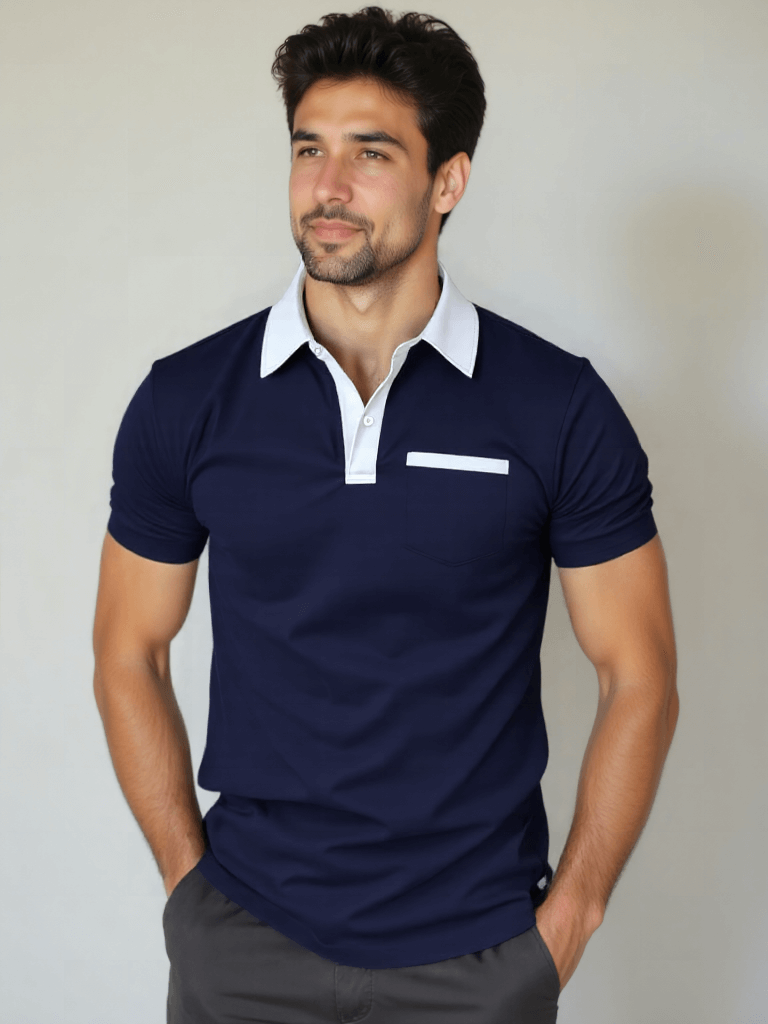 WISEMERE™ | Contrast Collar Polo