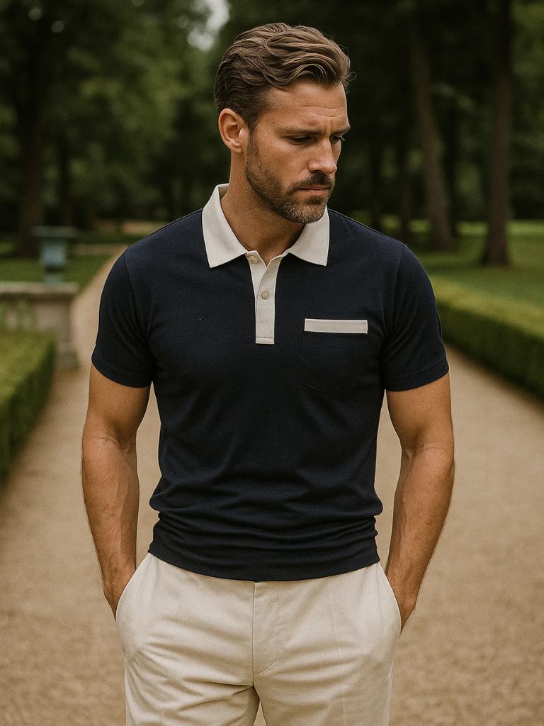 WISEMERE™ | Contrast Collar Polo