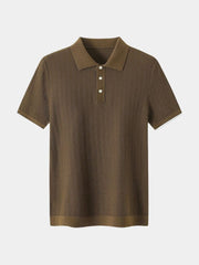 WISEMERE™ | Chevron Knit Polo
