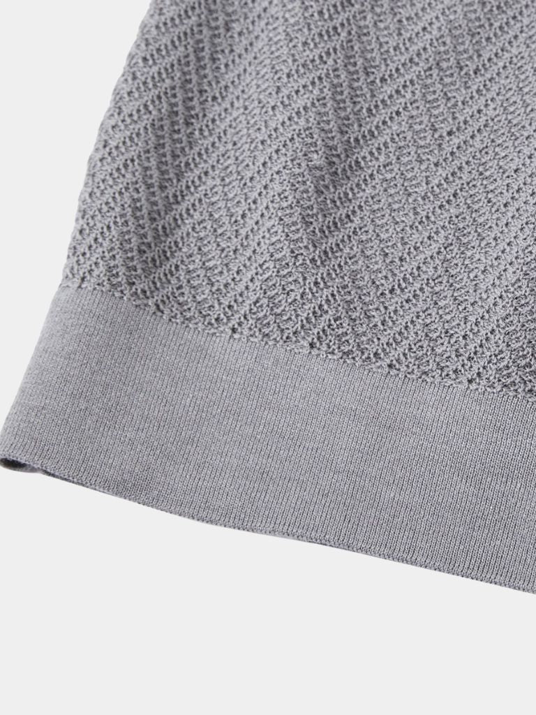 WISEMERE™ | Chevron Knit Polo