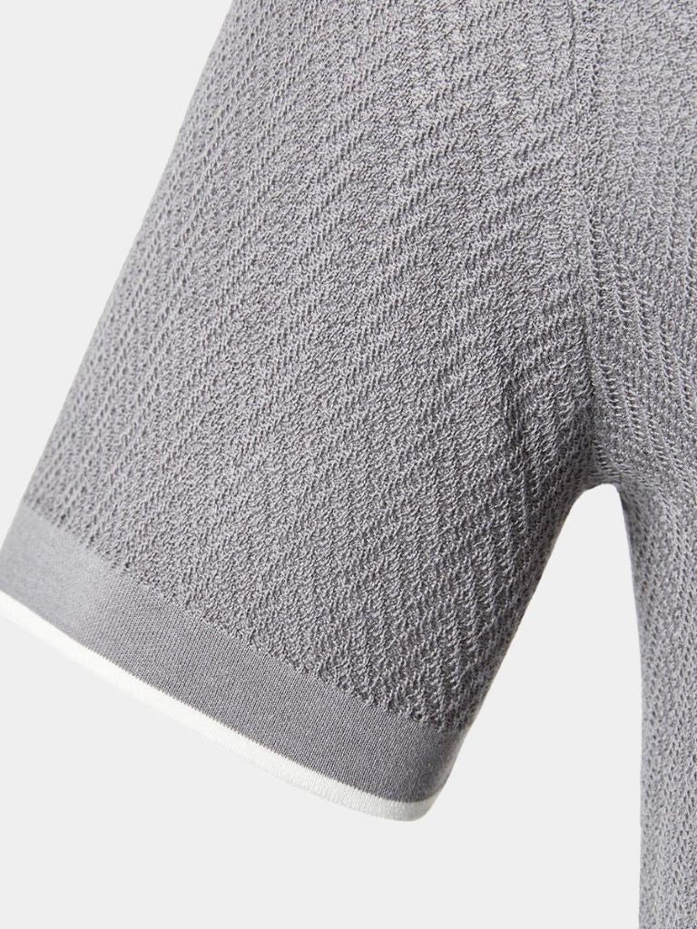WISEMERE™ | Chevron Knit Polo