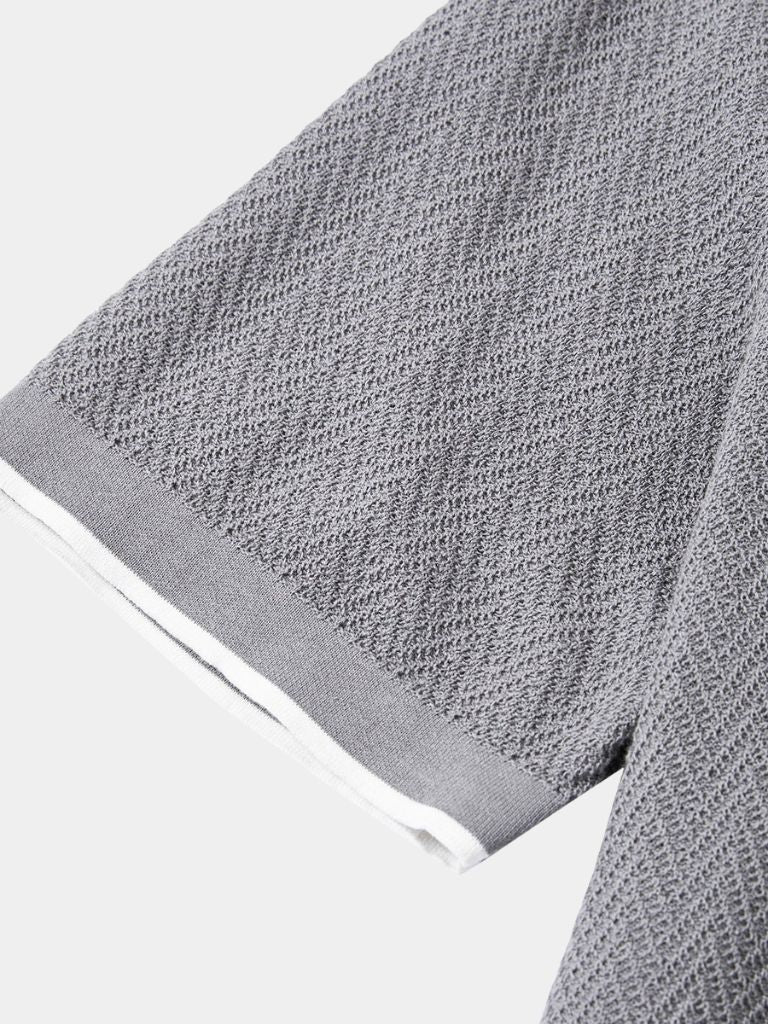 WISEMERE™ | Chevron Knit Polo