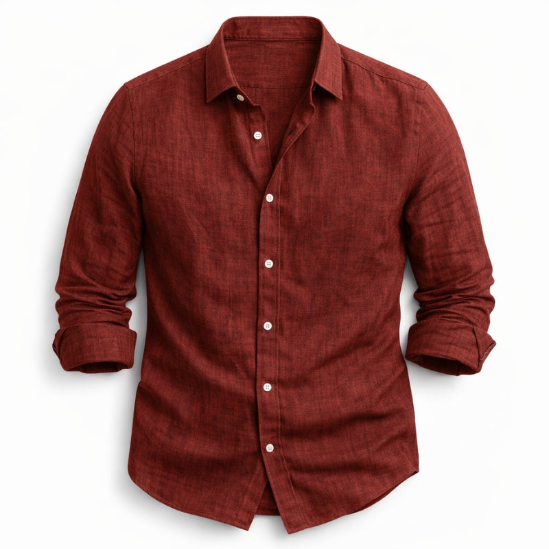 WISEMERE™ | Men's Cotton-Linen Longsleeve