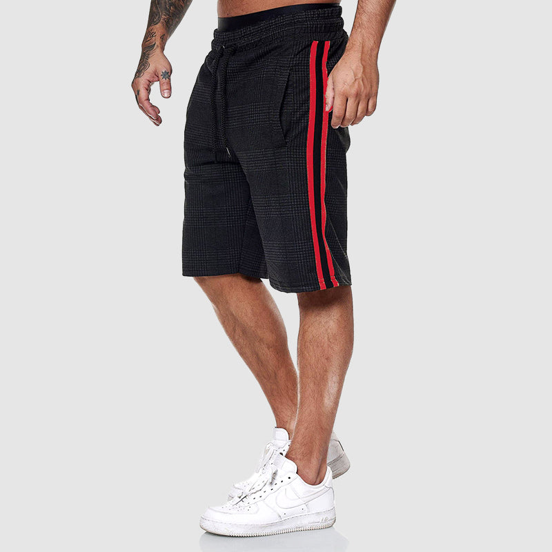 WISEMERE™ | Men's Plaid Drawstring Shorts