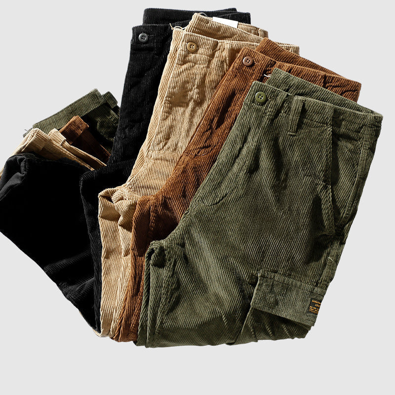 WISEMERE™ | Men's Corduroy Cargo Trousers