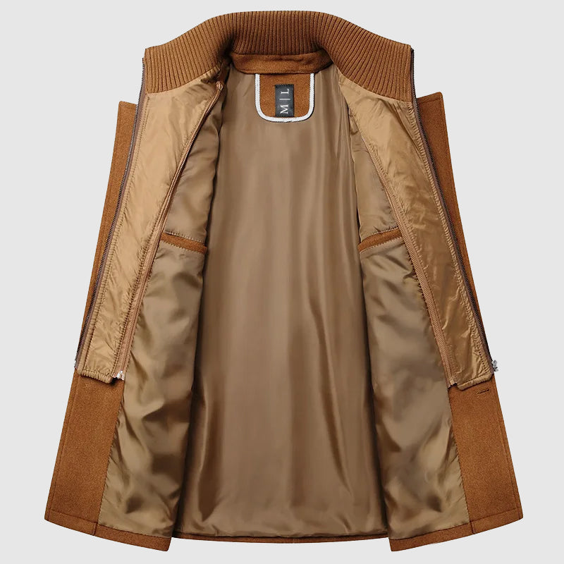 WISEMERE™ | Men's Wool Blend Overcoat