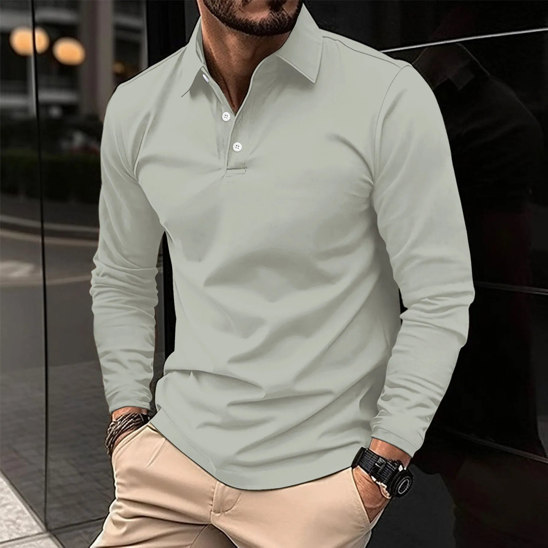 WISEMERE™ | Collared Long-Sleeve