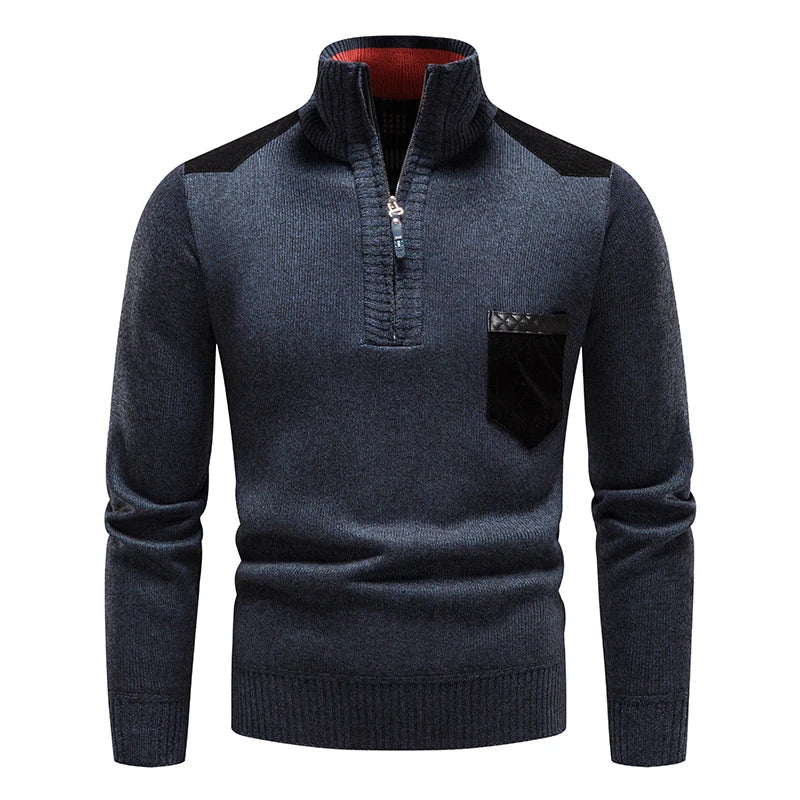 WISEMERE | MEN'S FLEECE SWEATER WITH ZIP