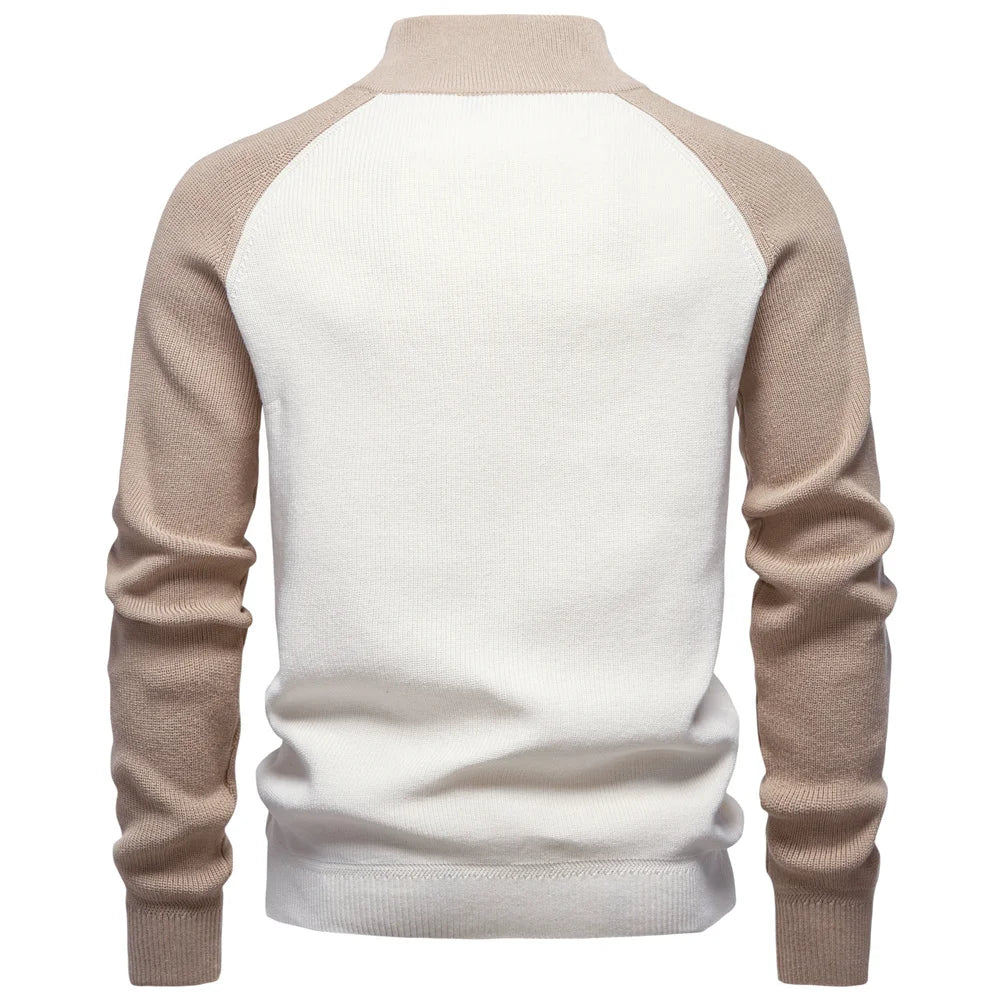 WISEMERE | QUARTER ZIP SWEATER FOR MEN