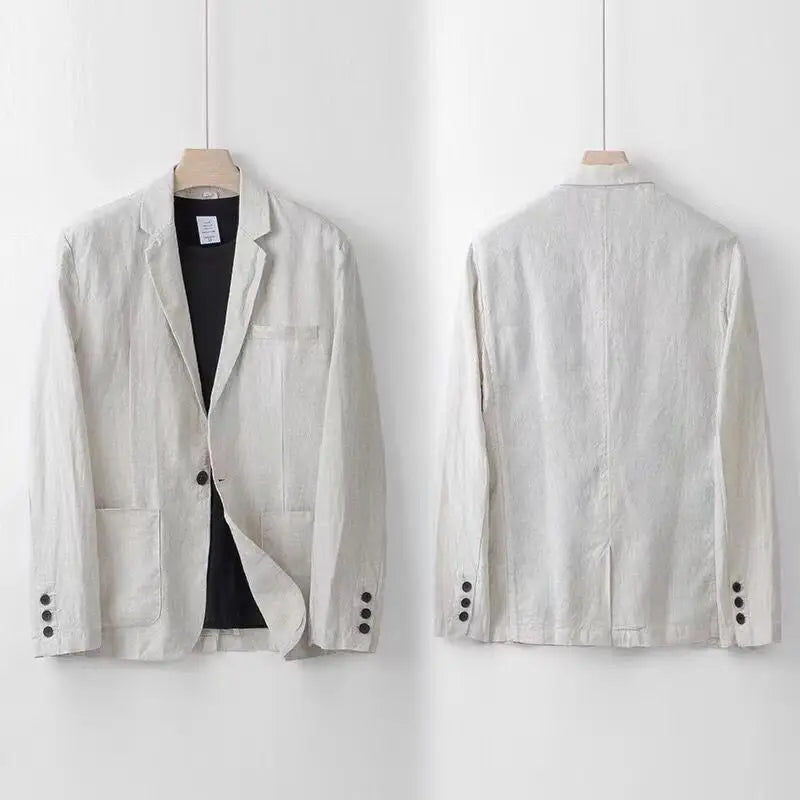 WISEMERE™ | Men's Linen-Cotton Suit