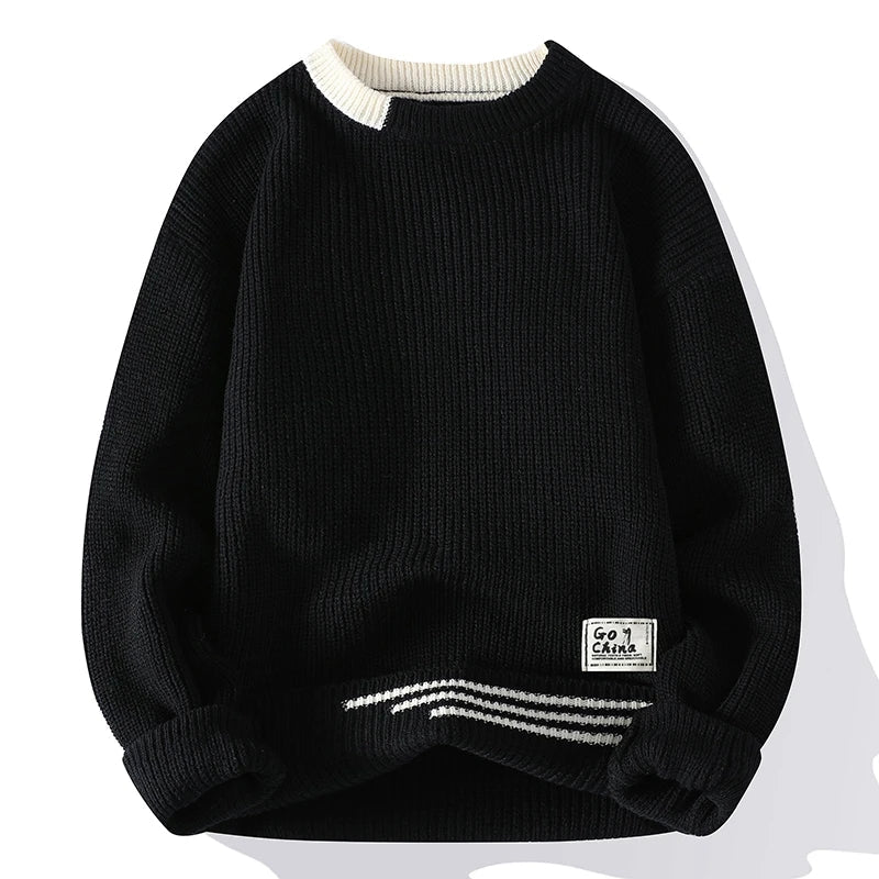 WISEMERE | COLOR BLOCK PULLOVER FOR MEN