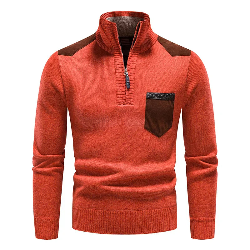 WISEMERE | MEN'S FLEECE SWEATER WITH ZIP