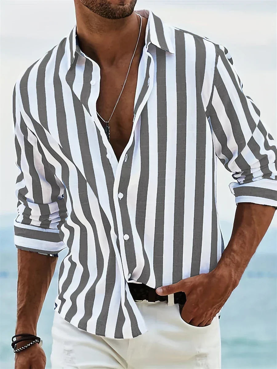 WISEMERE™ | Striped Shirt
