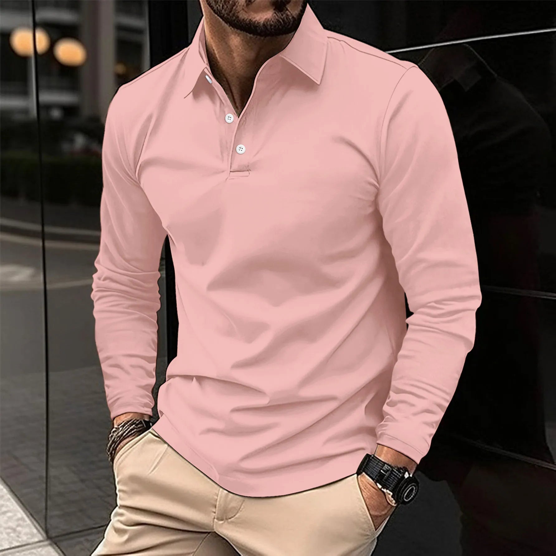 WISEMERE™ | Collared Long-Sleeve