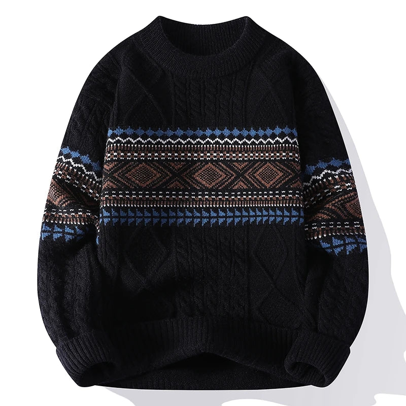WISEMERE | NORDIC KNIT PULLOVER FOR MEN