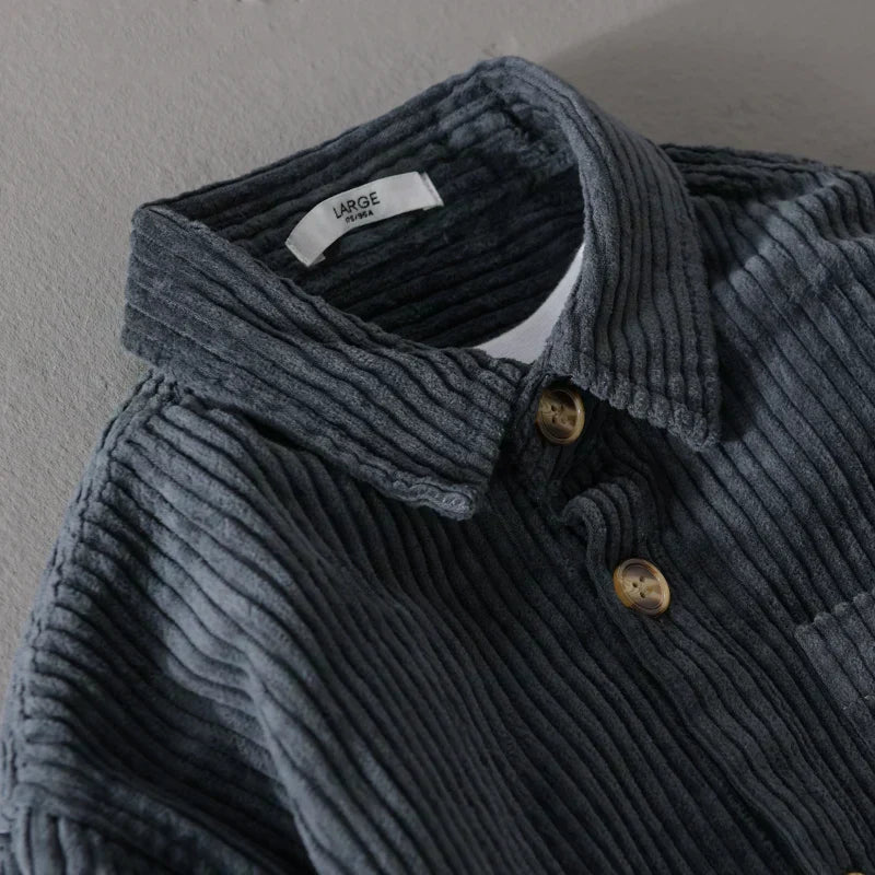 AVANOAH | ELEGANT CORDUROY SHIRT