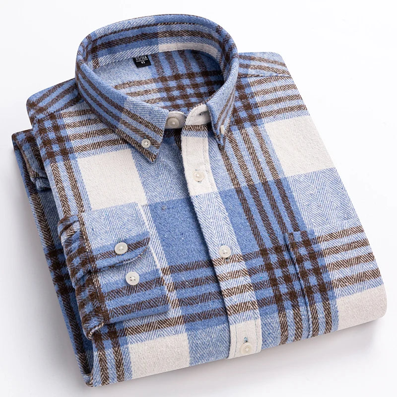 WISEMERE | MODERN CHECK SHIRT FOR MEN
