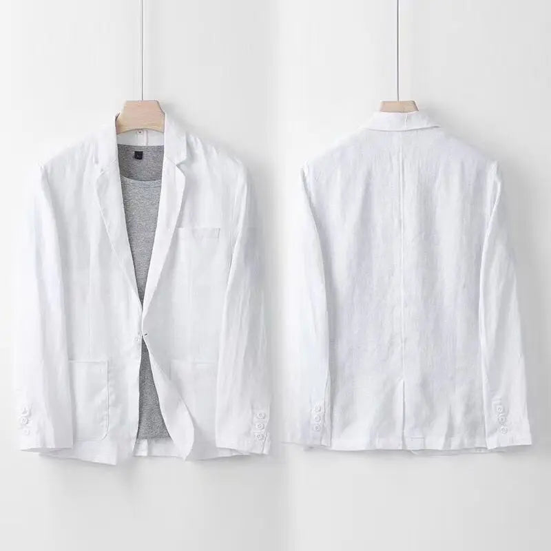WISEMERE™ | Men's Linen-Cotton Suit