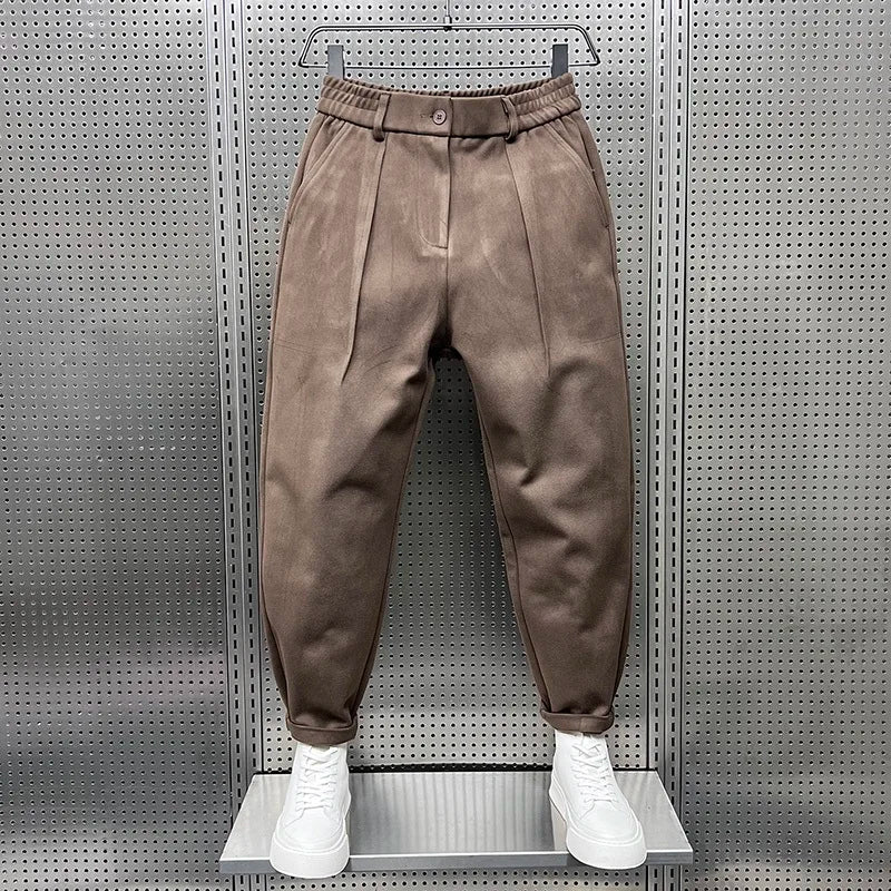 WISEMERE | TAPERED TEXTURED PANTS